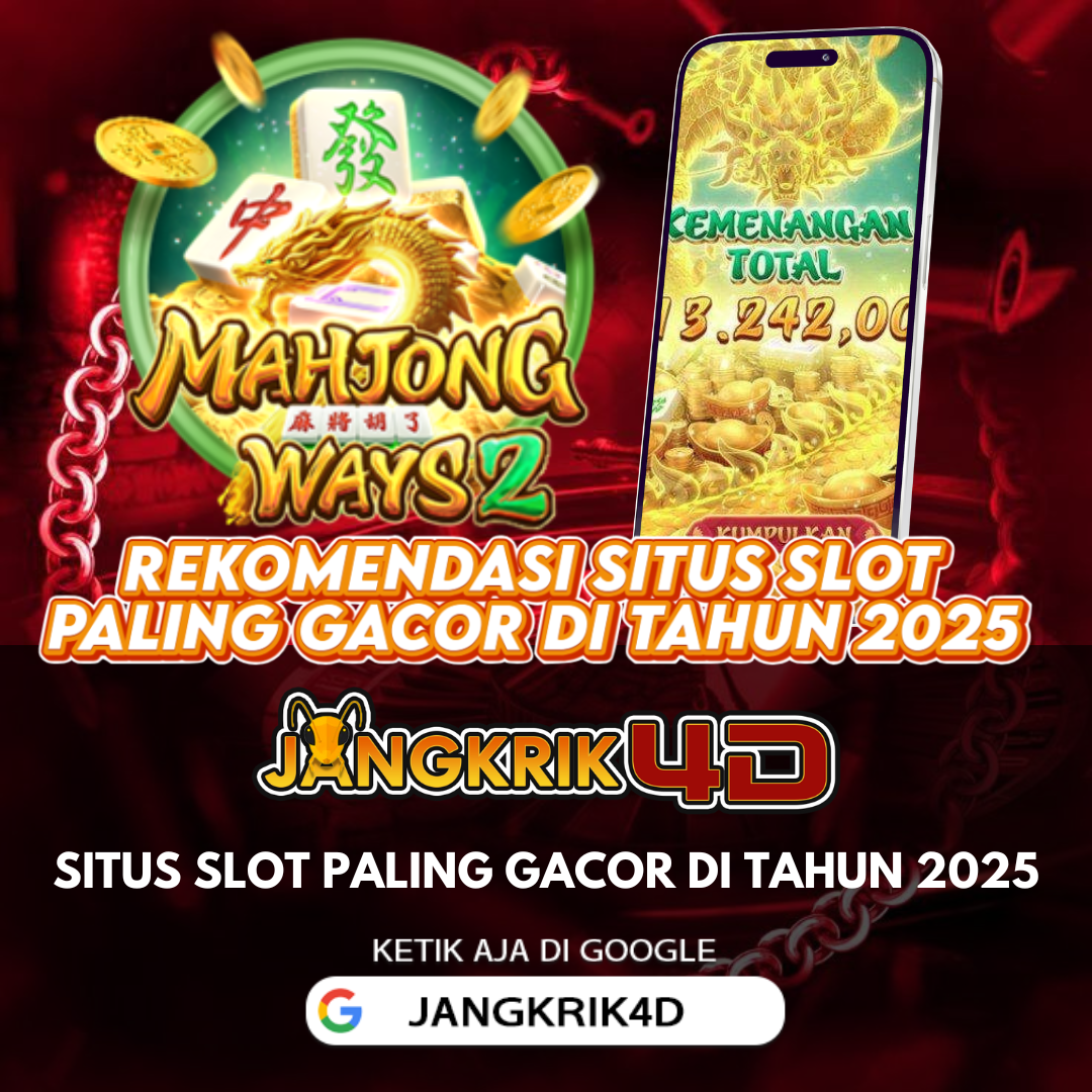 Jangkrik4D Slot Gacor Malam Ini | Cara Main Slot Menang 100%